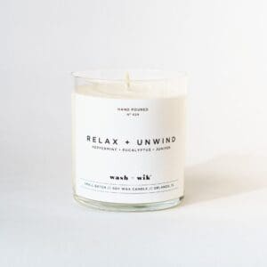 Relax + Unwind Soy Wax Candle