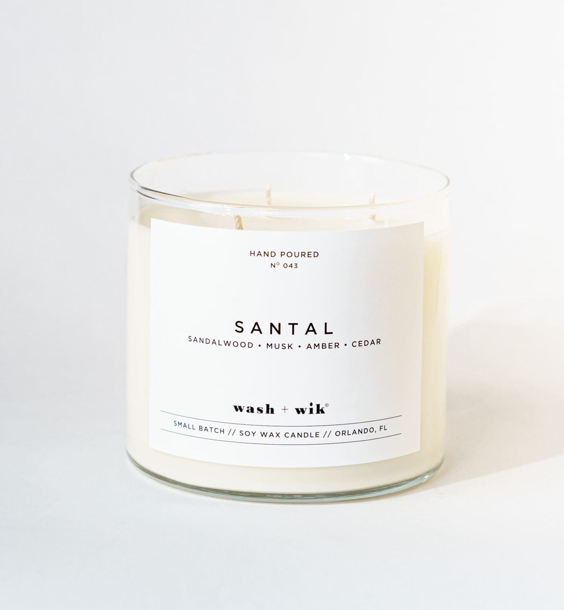 Santal Soy Wax Candle - Image 2