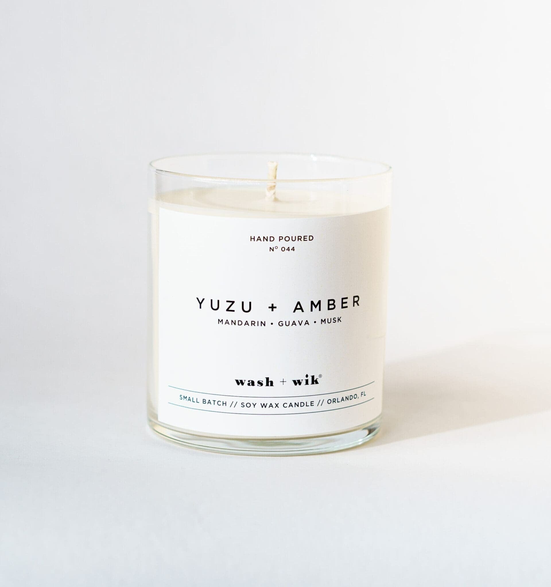 Yuzu + Amber Soy Wax Candle