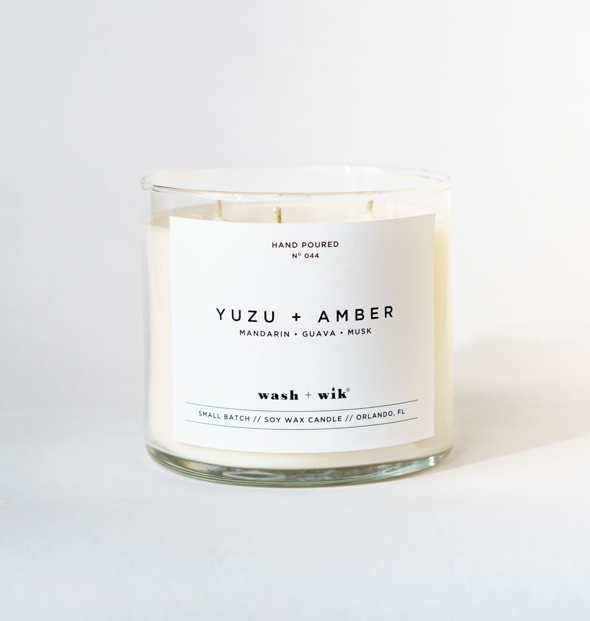 Yuzu + Amber Soy Wax Candle - Image 2