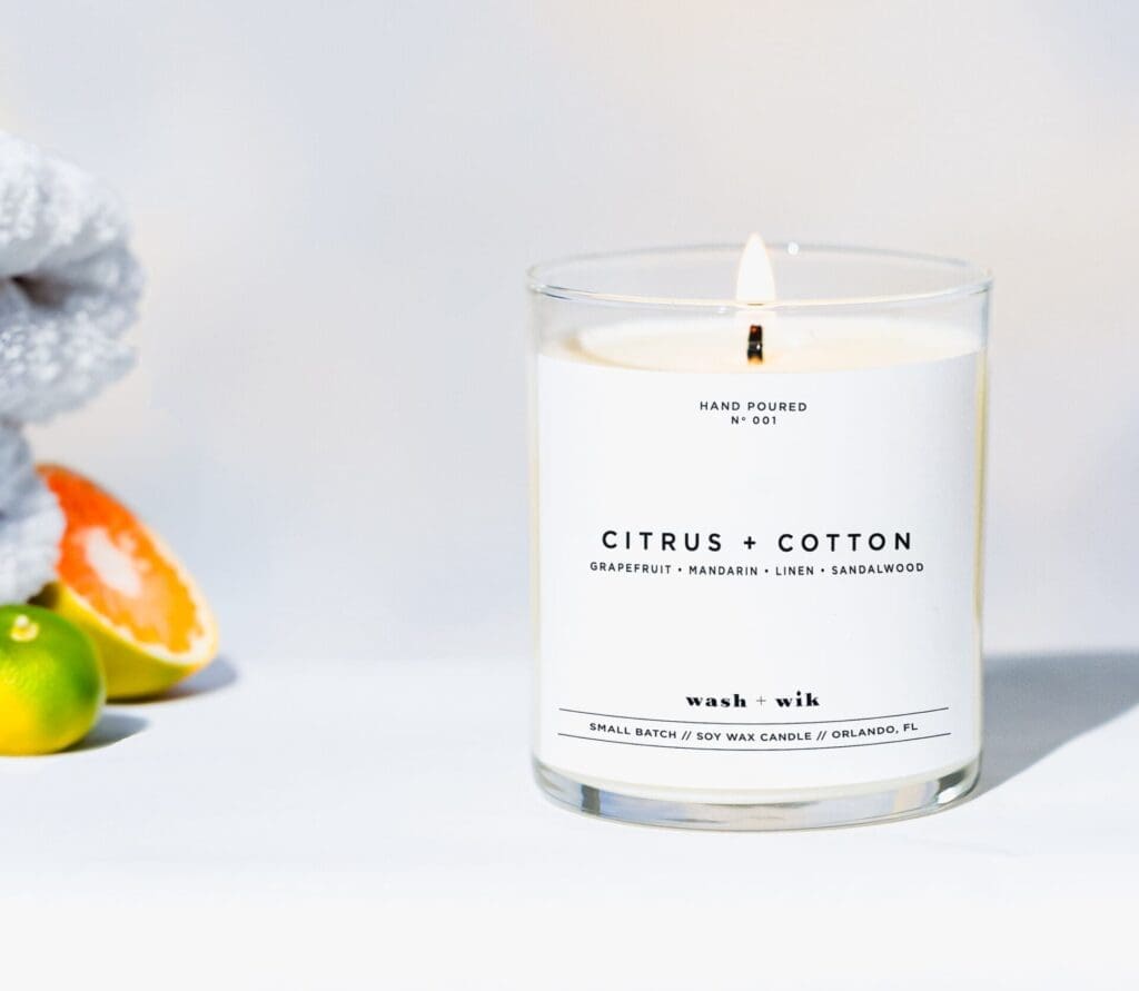 001-Citrus and Cotton-1 Wick