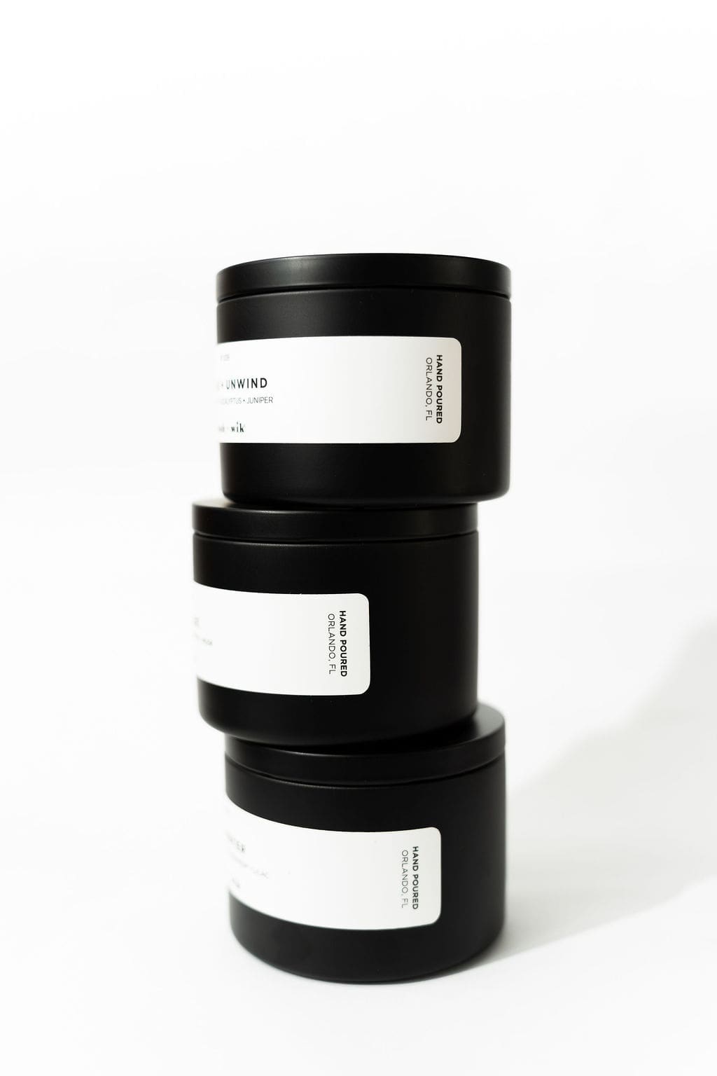 Soy Wax Candles, stacked