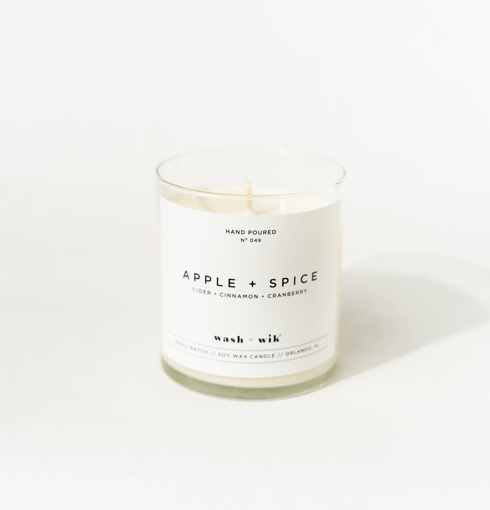 Apple + Spice Soy Wax Candle