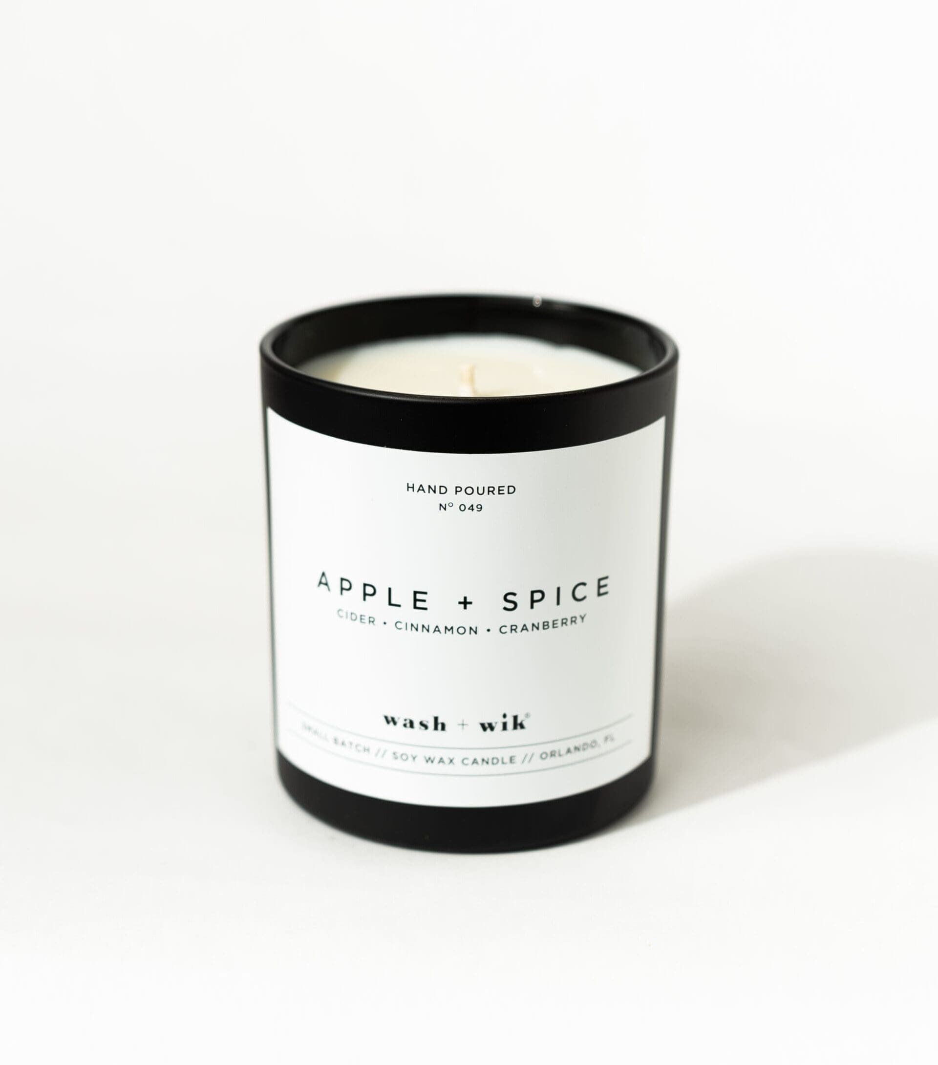 Apple + Spice Soy Wax Candle - Image 2