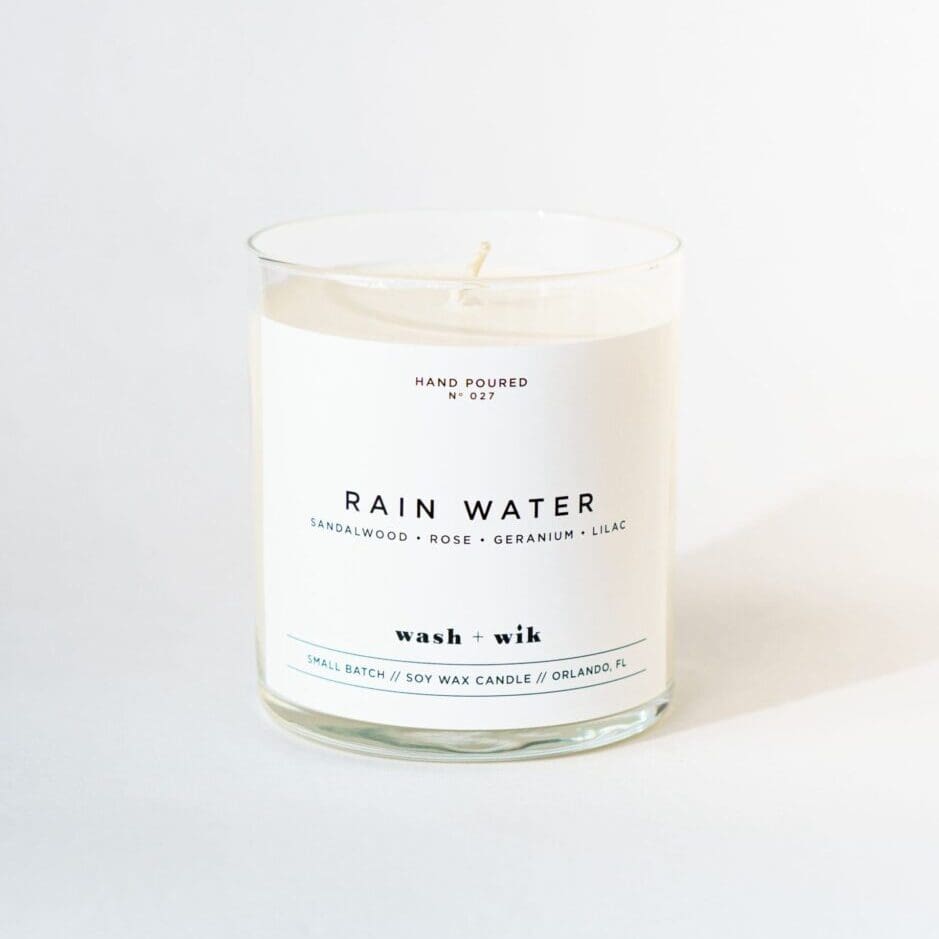 027-Rain Water-1 Wick-NEW